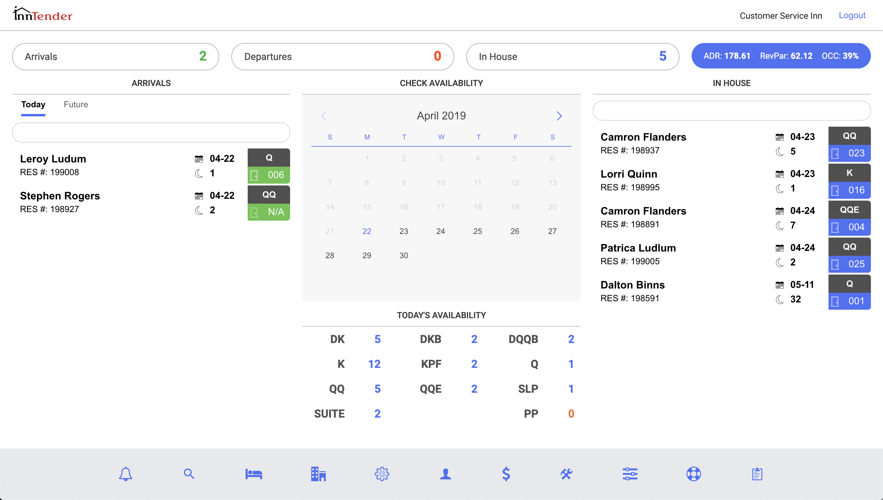 InnTender Screenshot